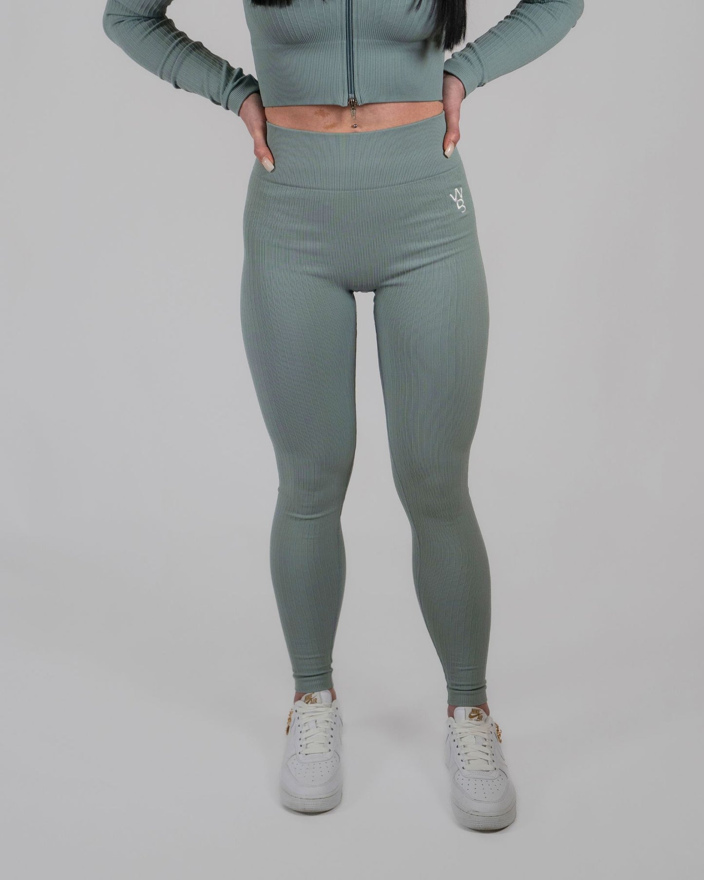 High-Waisted Contour Leggings