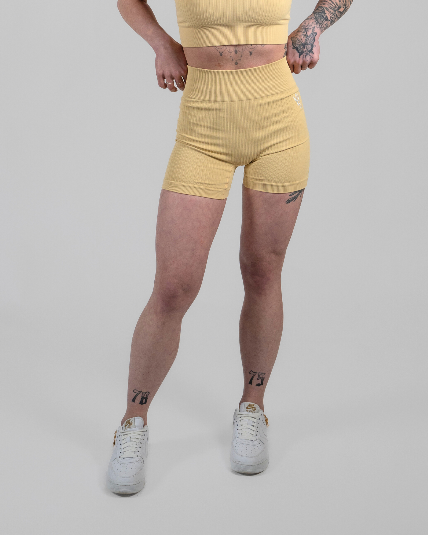 Contour Shorts met Hoge Taille