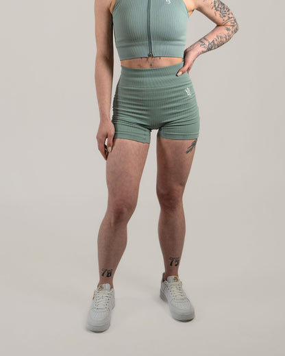 Contour Shorts met Hoge Taille